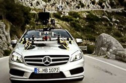 Mercedes Camera Car