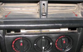 Ремонт переключателя вентилятора печки W201