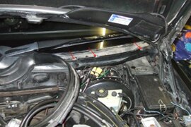 Замена моторчика вентилятора климат контроля на W210