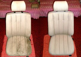 Разборка сиденья на W124
