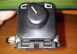 Чистка кнопок на центральной консоли на W202