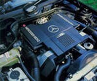 Двигатель V8 на Мерседес 500Е